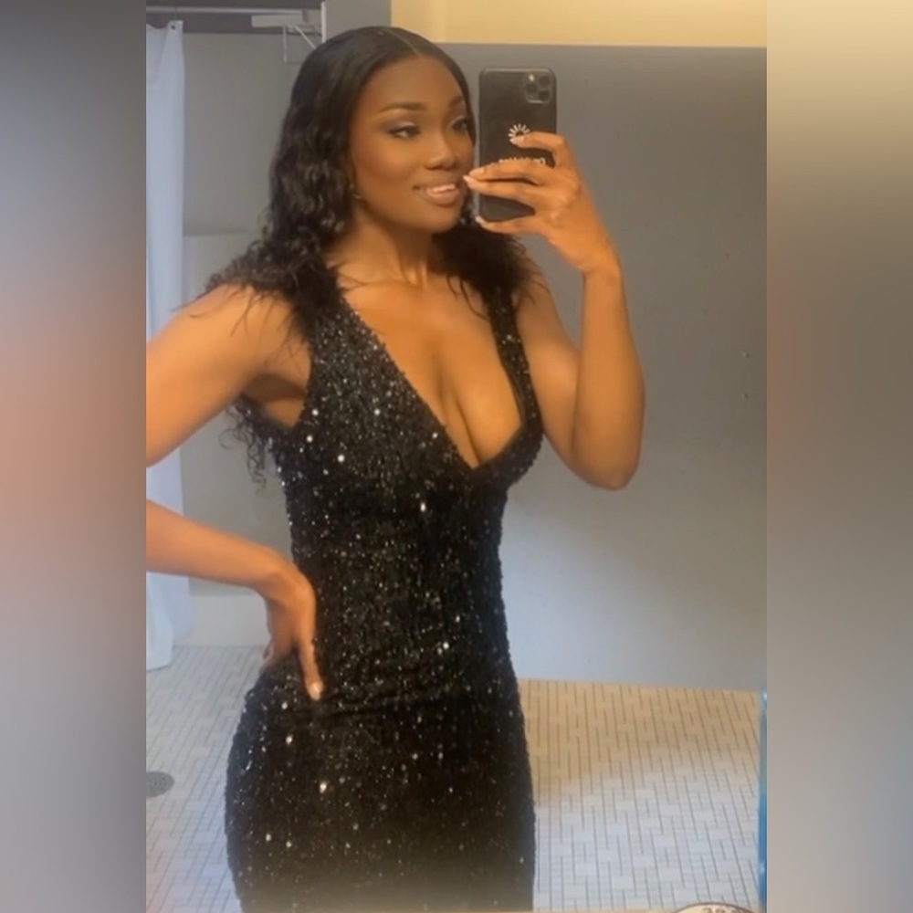 Sequin Midi Dress